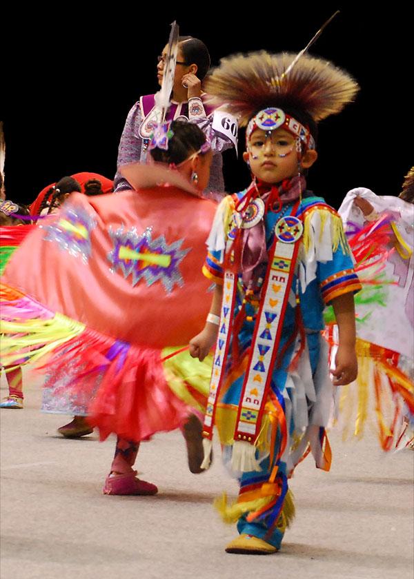 Boy at Powwow